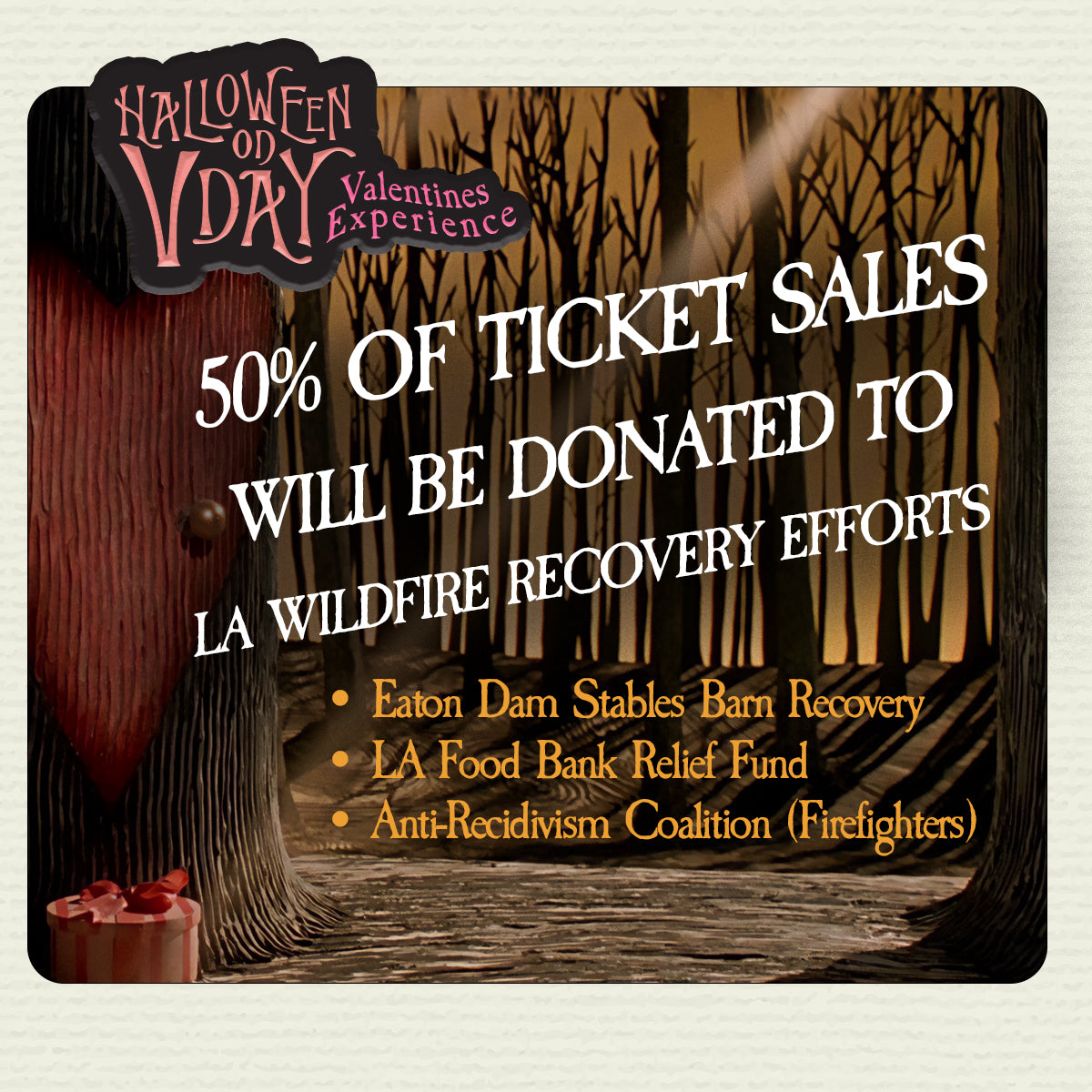 HALLOWEEN on VDAY Admission Ticket