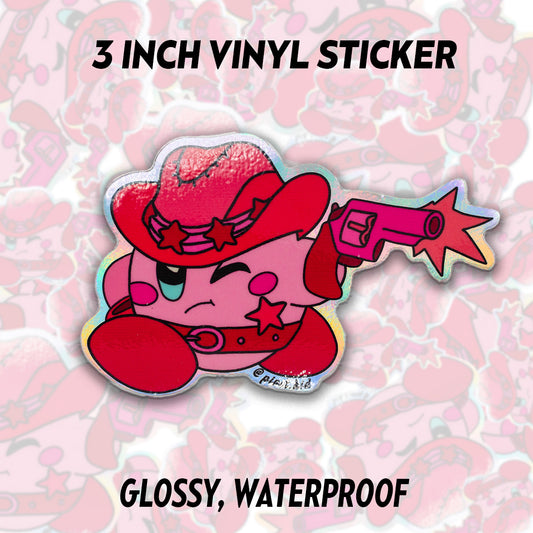 Bubblegum Cowboy - STICKER