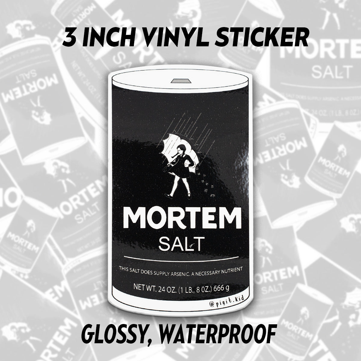 Mortem Salt - STICKER