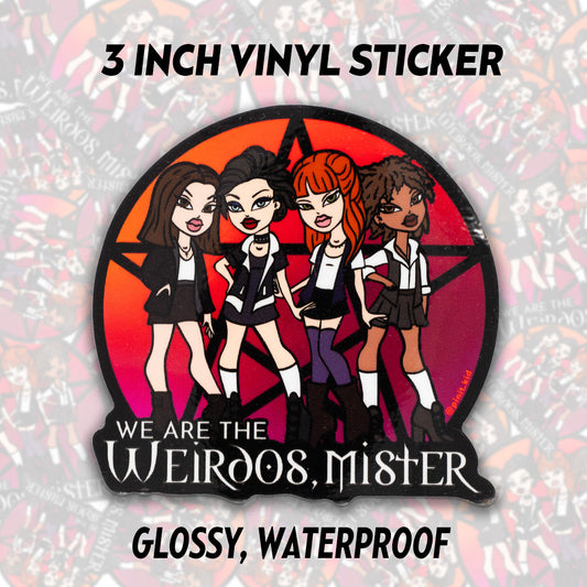 WEIRDOS - STICKER